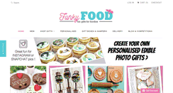 Desktop Screenshot of funkyfoodgifts.com